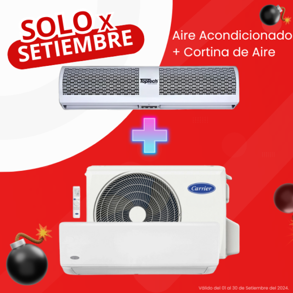 Mini Split + Cortina de Aire