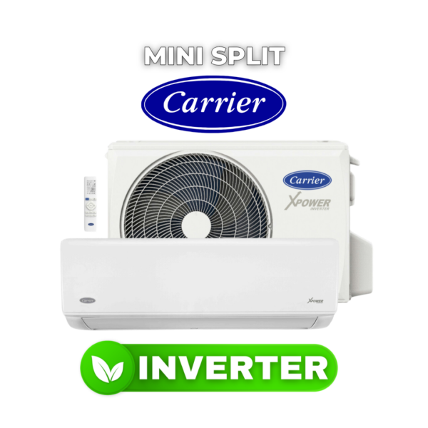 Mini Split Carrier Inverter Solo Frío 12,000 Btu/h